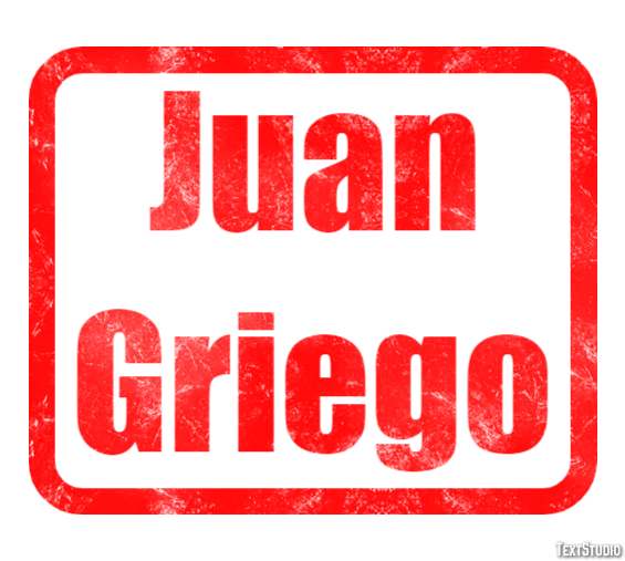 Juan Griego Efekt tekstowy