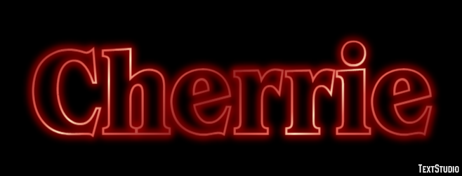 Cherrie Text Effect