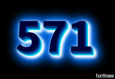 571 Efecto de Texto