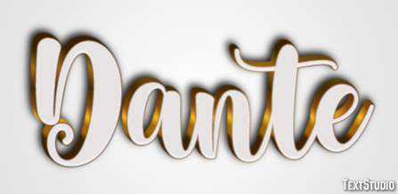 Dante Text Effect