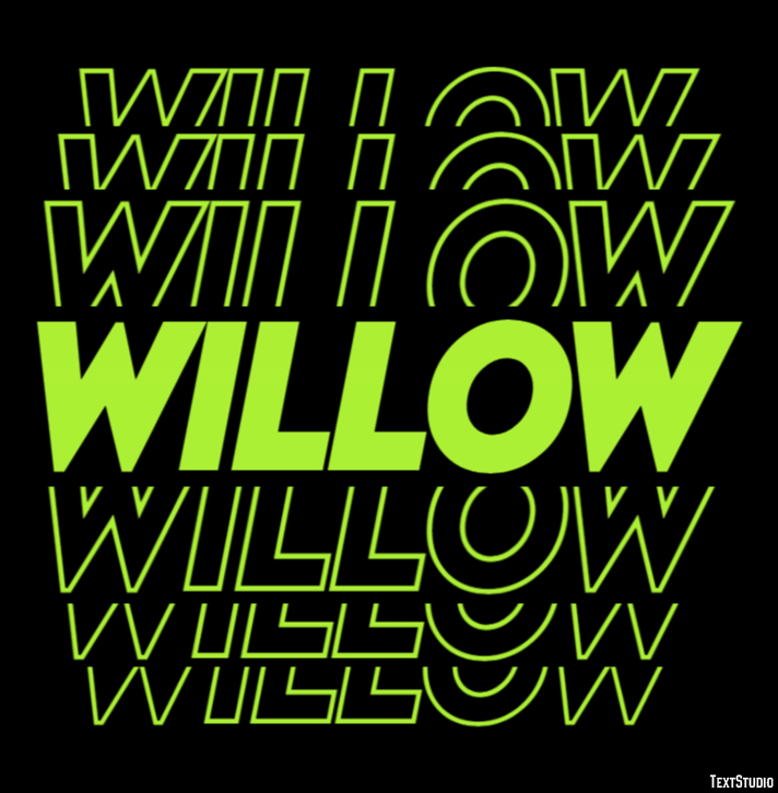 Willow Efekt tekstowy