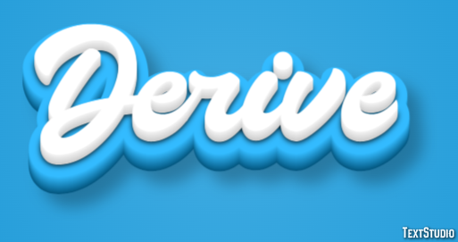 Derive Text Effect