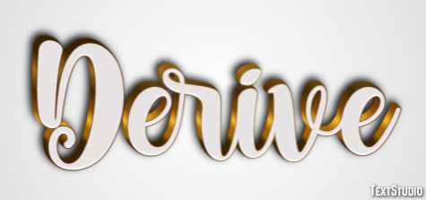 Derive Effetto testo