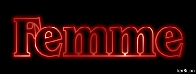 Femme Effet de texte