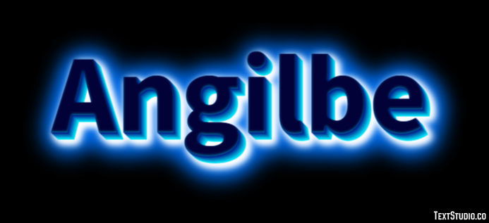 Angilbe Texteffekt