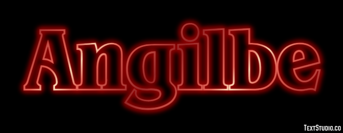 Angilbe Text Effect