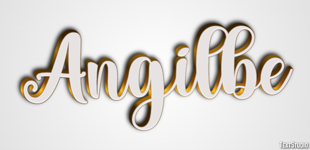 Angilbe Text Effect