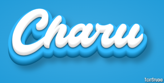 Charu Text Effect