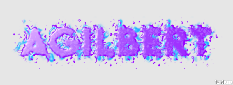 Agilbert Tekst Effect