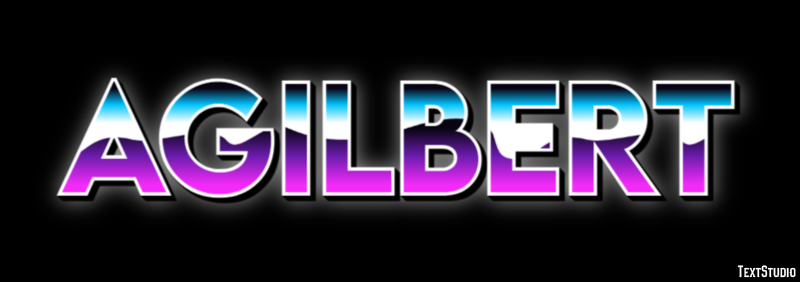 Agilbert Effet de texte