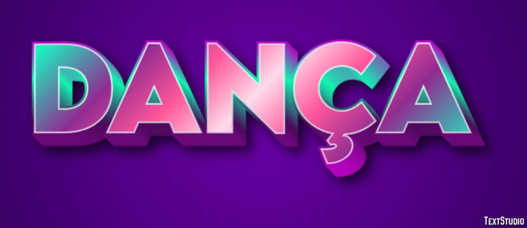 Dança Text Effect