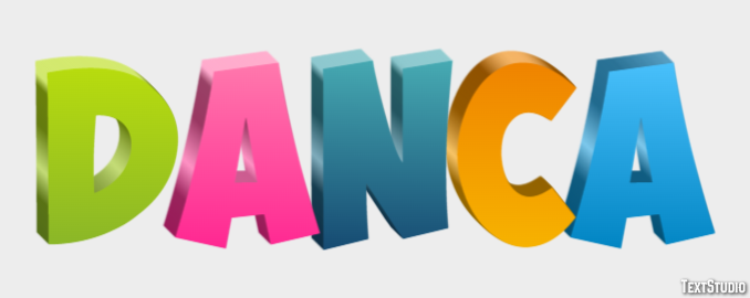 Dança Text Effect