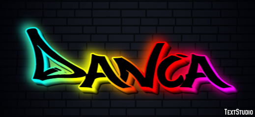 Dança Text Effect
