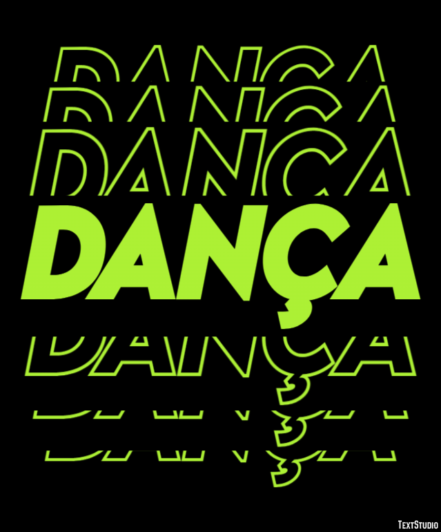 Dança Text Effect