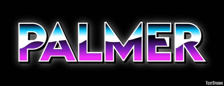 Palmer Efecto de Texto