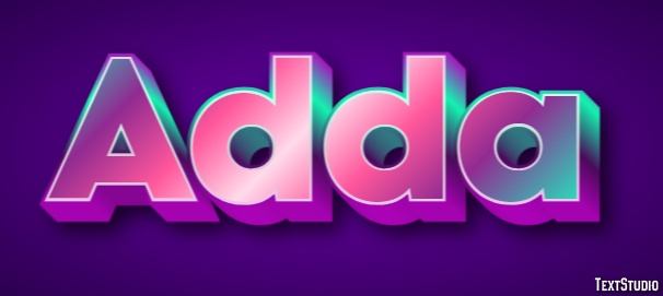 Adda Text Effect