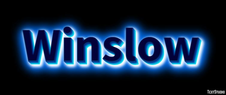 Winslow Efekt tekstowy