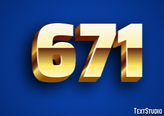 671 Text Effect