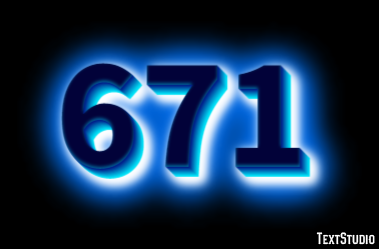 671 Text Effect