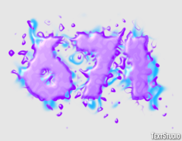 671 Text Effect