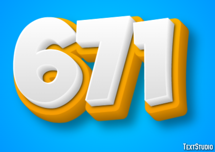 671 Text Effect