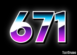671 Text Effect