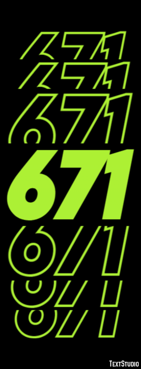 671 Text Effect