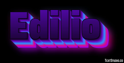 Edilio Text Effect