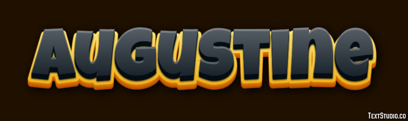 Augustine Text Effect