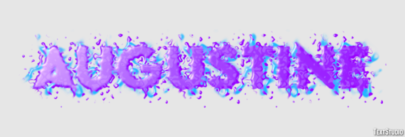Augustine Text Effect
