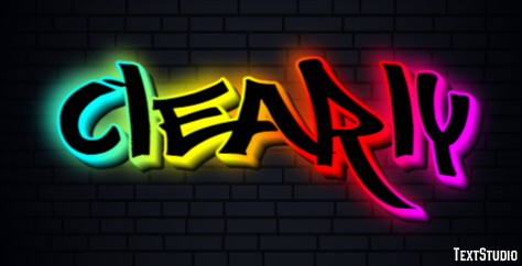 Clearly Text Effect