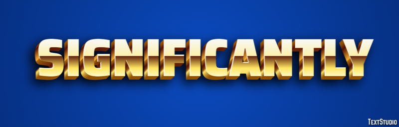 Significantly Text Effect