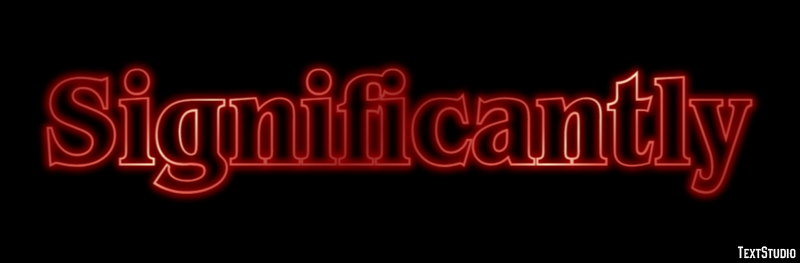 Significantly Text Effect