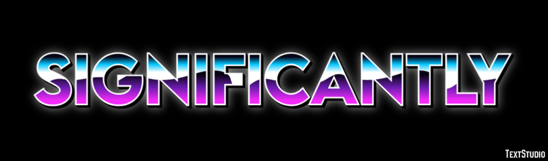 Significantly Text Effect