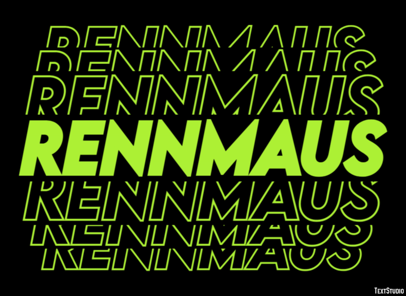 Rennmaus Efekt tekstowy