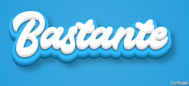 Bastante Efecto de texto