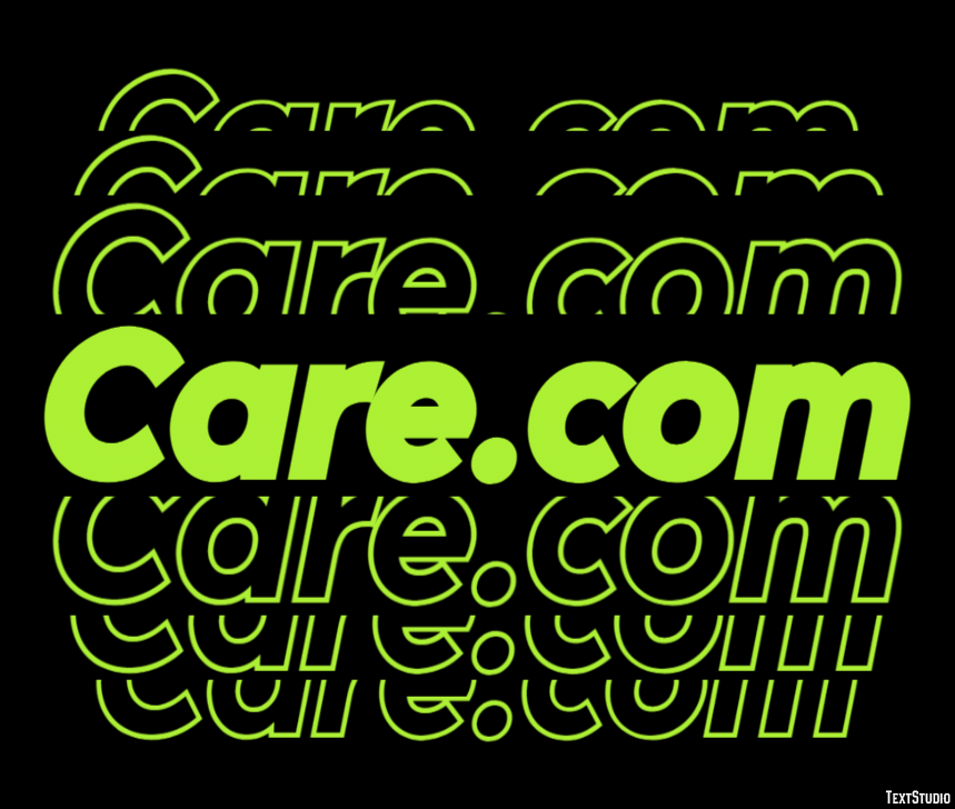Care.com Metin efekti