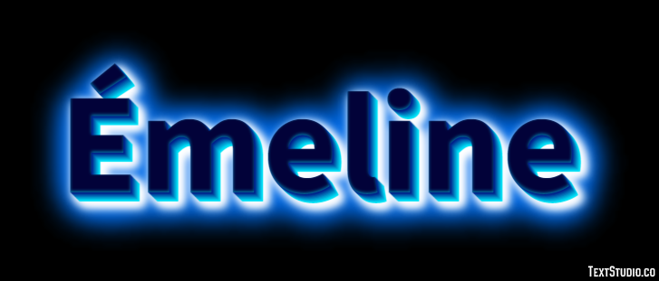 Émeline Tekst Effect