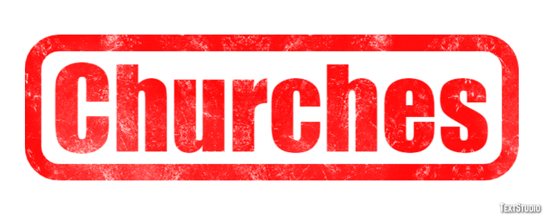 Churches Efecto de Texto