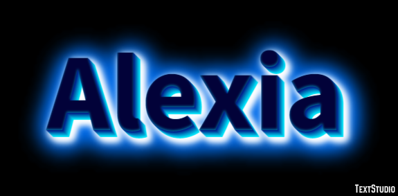 Alexia Text Effect