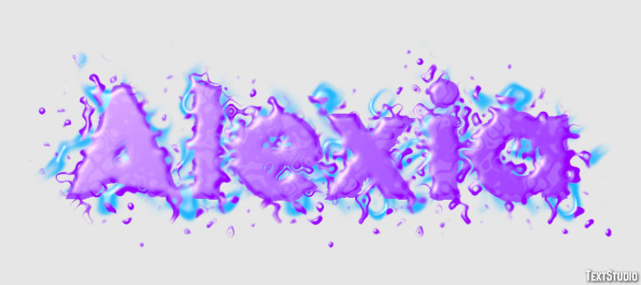 Alexia Text Effect