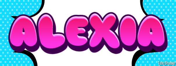 Alexia Text Effect