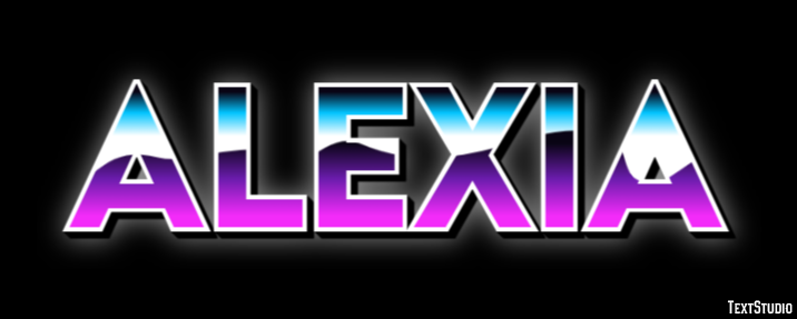 Alexia Text Effect
