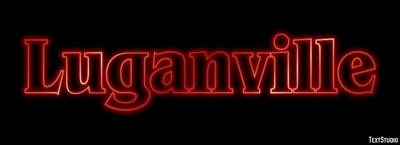 Luganville Texteffekt
