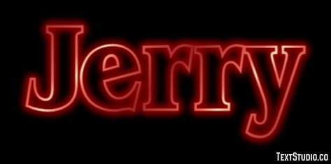Jerry Text Effect
