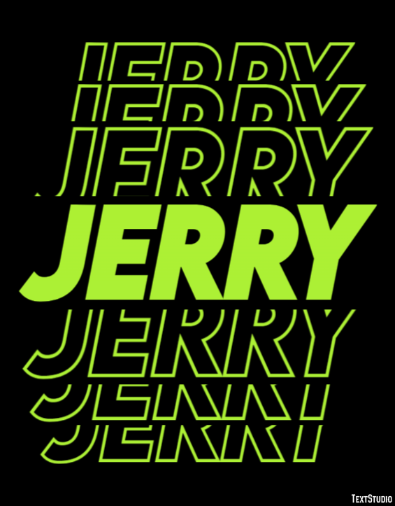 Jerry Text Effect
