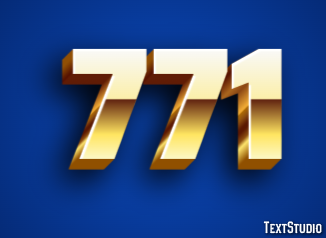 771 Text Effect