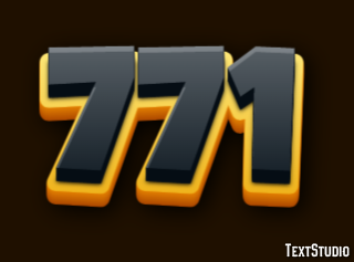 771 Text Effect