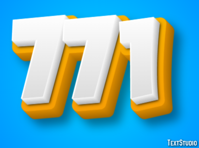 771 Text Effect