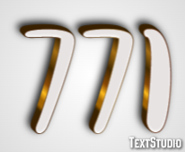 771 Text effect